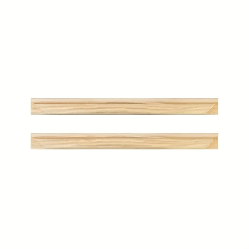 2pcs Wooden Desktop Picture Frame for Wall Hanging DIY Solid Wood