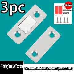 3pcs Invisible Magnetic Door Catch for Drawers Cabinets