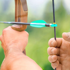 Brass Bowstring Nocking Points 10pcs Enhance Accuracy Consistency