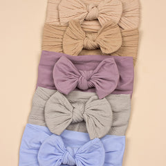 5pcs Bowknot Headbands for Baby Girls Hair Accessories