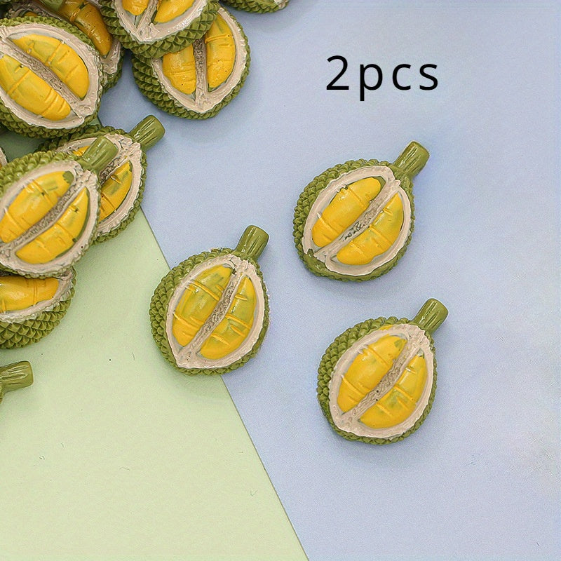 3D Fruit King Durian Resin Edible Game DIY Accessory