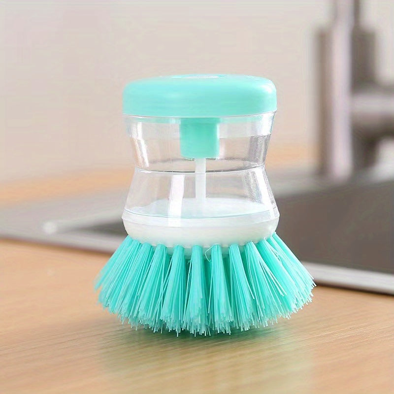 Automatic Liquid Adding Pot Washing Brush - Easy Cleaning for Kitchen