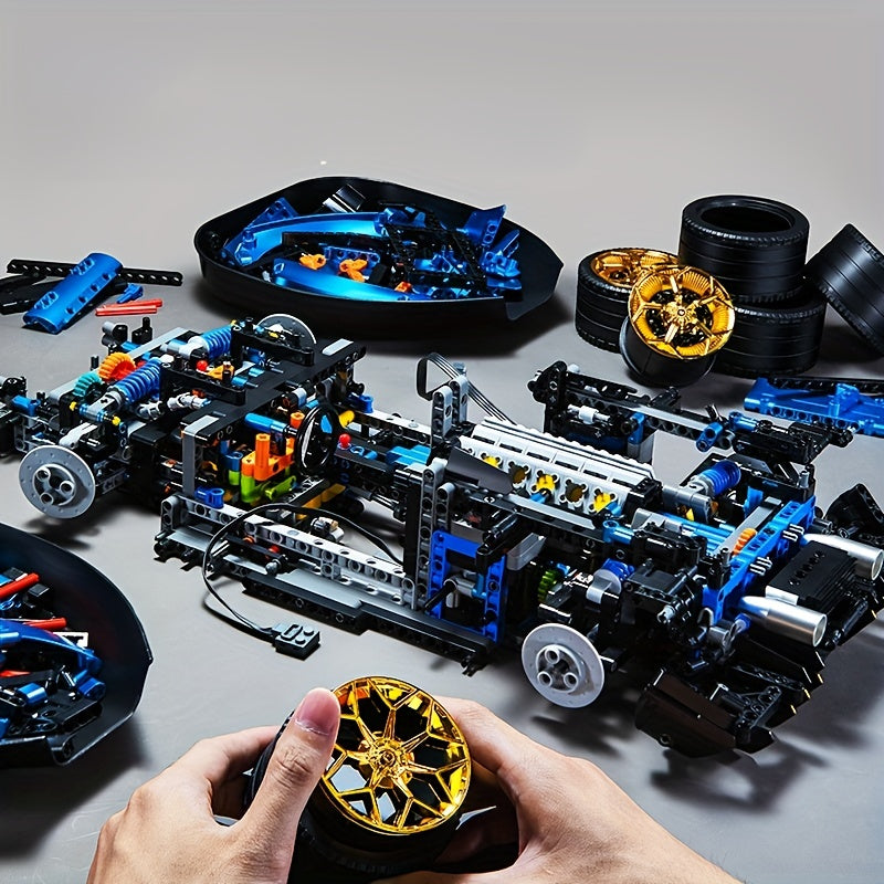3811pcs Racing Block Model Supercar Building Blocks Birthday Gift
