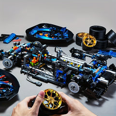 3811pcs Racing Block Model Supercar Building Blocks Birthday Gift