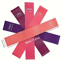 5 Pack Resistance Tapes - Stylish Bands for Workouts
