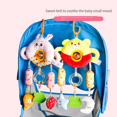 Baby Soothing Dolls Bed Bell Car Hanging Bell Stroller Pendant