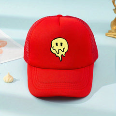 Kids Mesh Ghost Baseball Cap Sunshade Cap For Boys