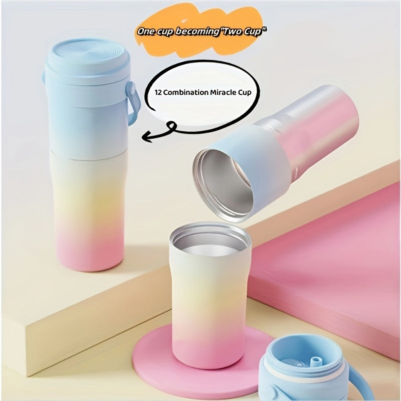 22oz Stainless Steel Insulated Water Bottle Leakproof for Sports Travel Camping