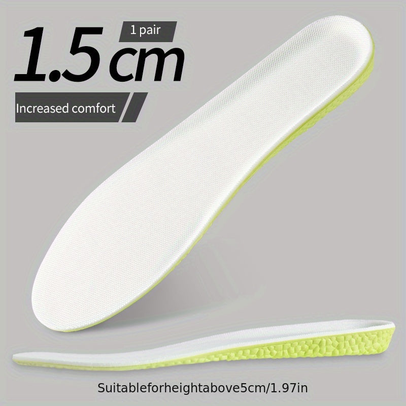 Invisible Height Increase Insoles Shoes Sole Pad Orthoped