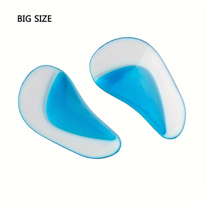 4pcs Arch Support Correction Insole Silicone Insoles For Valgus Splayfoot