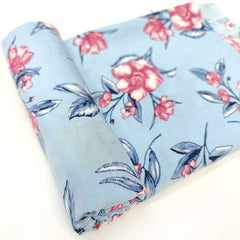 1pc Faux Cotton Fabric Diy Cloth Pants Dress Fabric 1yard Cut Size