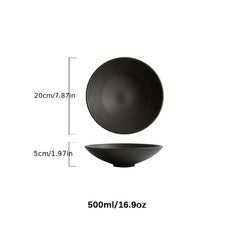 Large Ceramic Pasta Bowl and Plate Set Microwave Dishwasher Safe