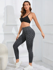 Leopard Print Yoga Tight Pants Women's Leggings