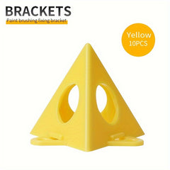 10PCS Paint Pads & Stands Mini Triangle Pyramid Shape Woodworking Accessori