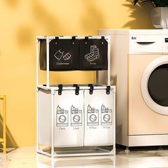 Dirty Clothes Basket Laundry Storage Rack Bathroom Storage Basket