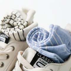 4 Pairs Striped Sports Socks for Women