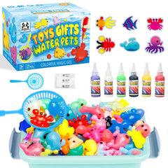 Magic Water Elf Set DIY Toy Storage Box 6 Water, 6 Molds Party Christmas