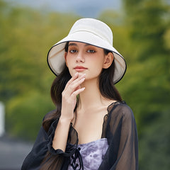French Lightweight Beach Travel Sun Hats Women Outdoor Fisherman Cap