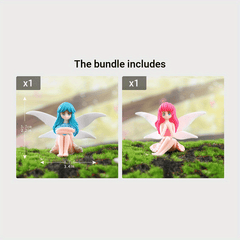 1pc Fairy Figurines Garden Accessory for Flower Fairy Crafts