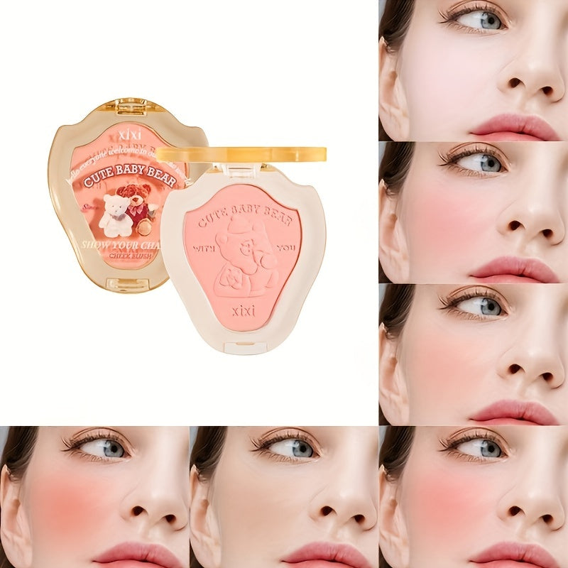 Matte Powder Face Blush Palette Soft Lightweight Cheek Pressed Powder Blush