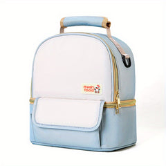 Insulated Lunch Box Leakproof Adjustable Freezable Perfect for Office School Pic