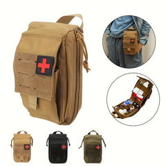 Camouflage 1000D Nylon First Aid Bag for Outdoor Activities