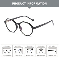 Polygonal Frame Blackout Glasses Alleviate Eye Fatigue and Glare