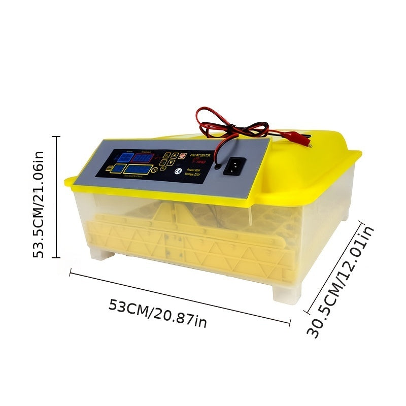 48pcs Chicken Egg Incubator Small Incubator for Household Breeding