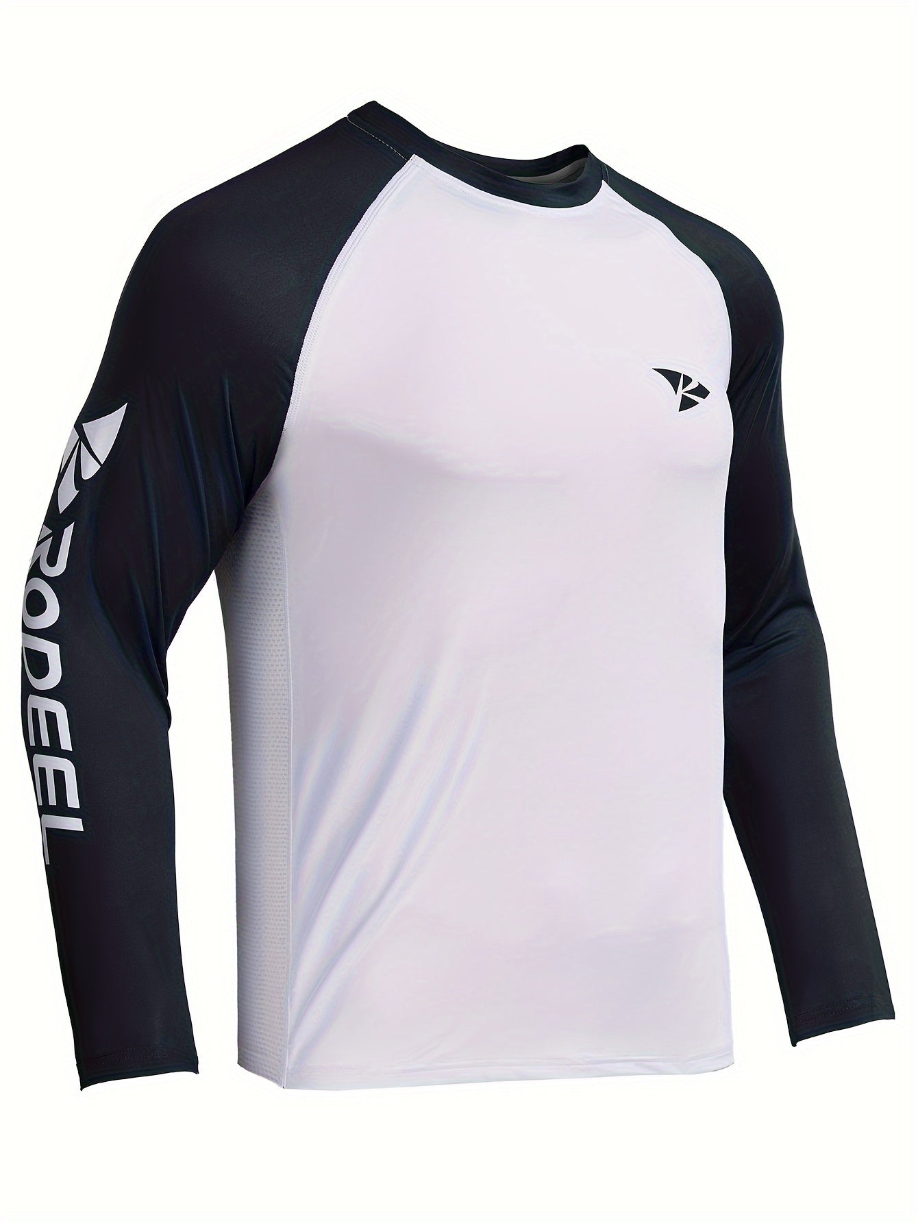 Men's Fish Pattern UPF 50 Sun Protection Hoodie Long Sleeve