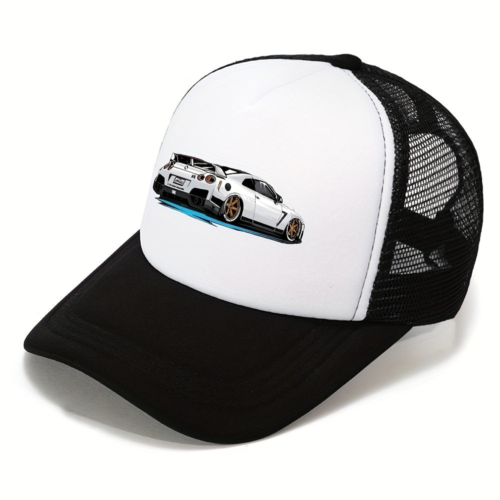 Outdoor Sunshade Baseball Hat Men's Dad Trucker Hat Casual Fishing