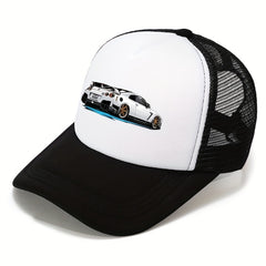 Outdoor Sunshade Baseball Hat Men's Dad Trucker Hat Casual Fishing