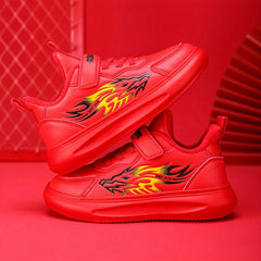 Boys Durable Slip-resistant Sneakers for Outdoor Activities