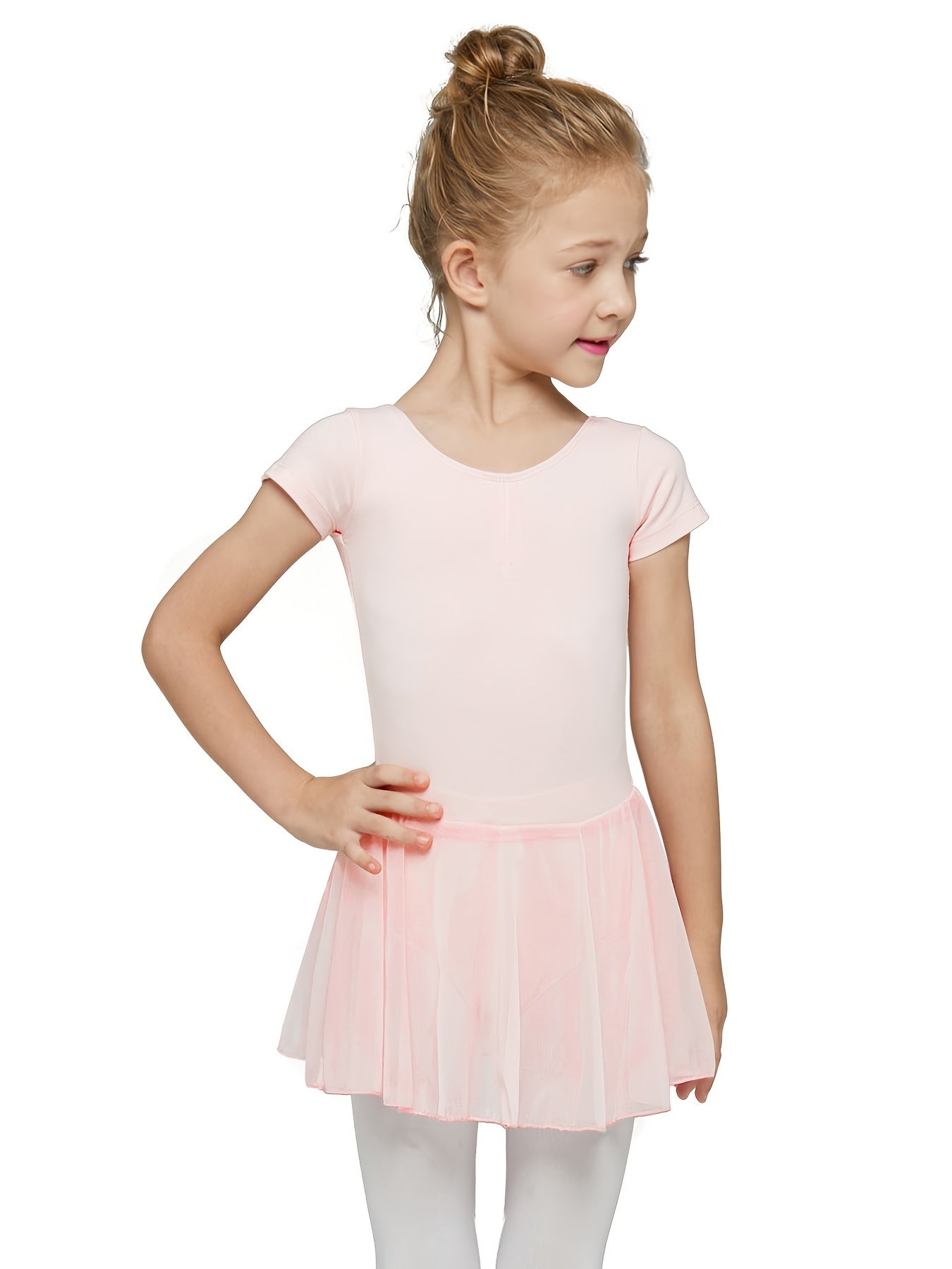 Girls Chiffon Dance Dress Kids Clothes
