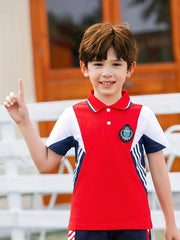 Summer Ready Polo Shirts for Boys & Girls Matching Lapel Tops