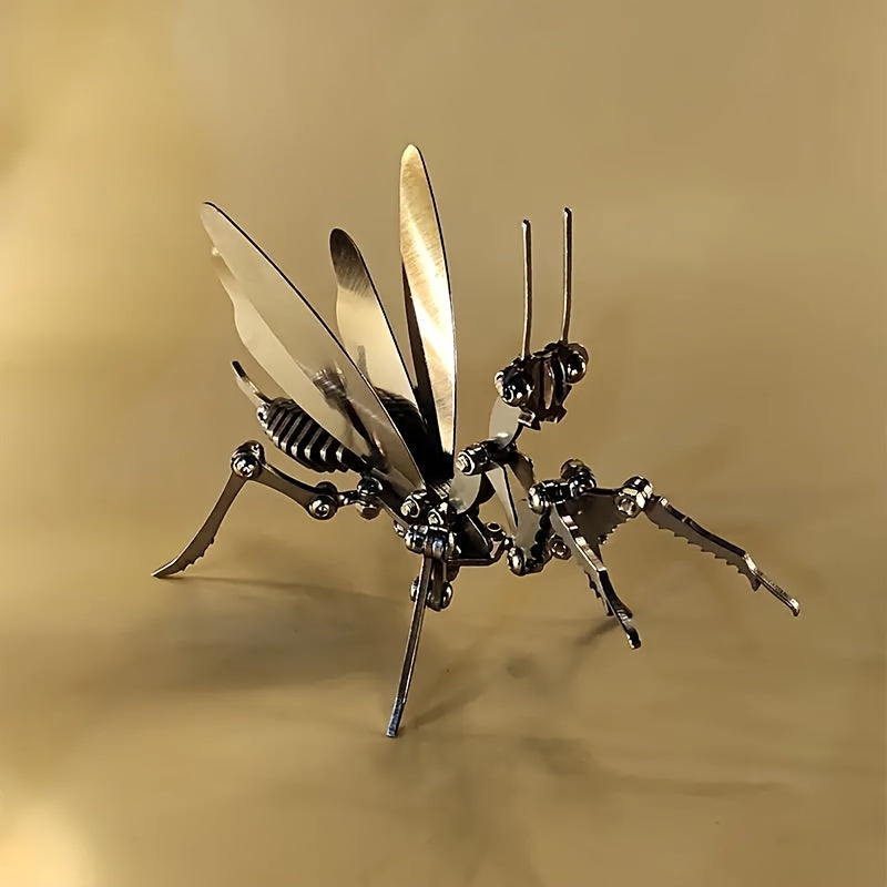 Stainless Steel Mechanical Mantis Ornament