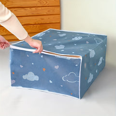 Large Capacity Quilt Organizer for Closet Space Optimization