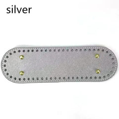 PU Leather Bag Bottom for Women DIY Purse Handbag