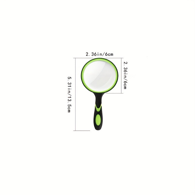 Handheld Reading Magnifier Magnifying Glass Low Vision Aid 60mm