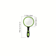 Handheld Reading Magnifier Magnifying Glass Low Vision Aid 60mm