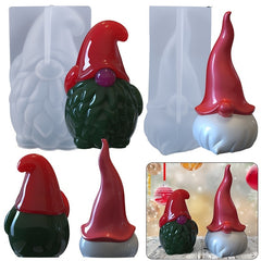 Crystal Drip Mold Santa Claus Ornaments DIY Craft Making Christmas Decorations