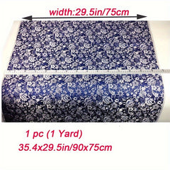 Jacquard Brocade Tissue Fabric Dress Handbag Patchwork Cloth
