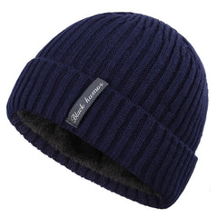 Beanies Velvet Knitted Warm Hat Ear Protection Hat Outdoor