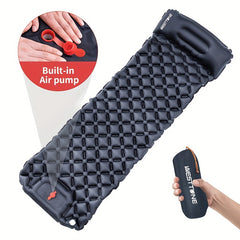WESTTUNE Inflatable Mattress with Pillow for Hiking/Camping