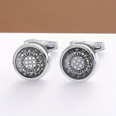 Men's Stainless Steel Cufflinks for Shirt Suit