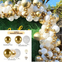 Golden Balloon Set Latex Balloon Set Balloon Party Decorations