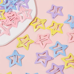 840pcs Baby Girls Colorful Hair Tie & Hairpins Headwear