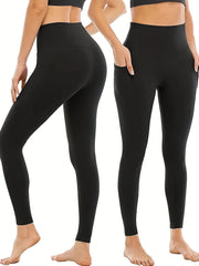 Winter Thermal High Waisted Sports Leggings Women's Activewear