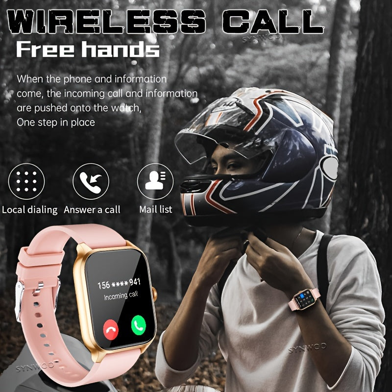 Sports Style Smartwatch with 1.85 Touch Screen & Fitness Tracker