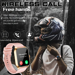 Sports Style Smartwatch with 1.85 Touch Screen & Fitness Tracker