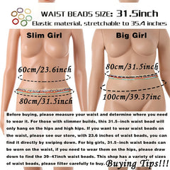 Layered Belly Body Chain Waist Jewelry for Women